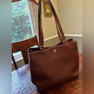 Dagne Dover Allyn Tote in Burgundy